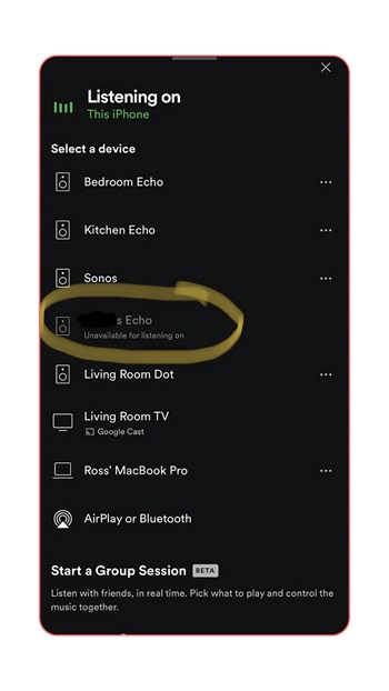 quitar dispositivo de spotify 3